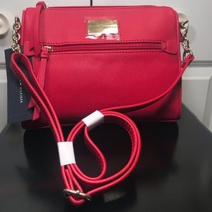 Red Tommy Hilfiger crossbody bag